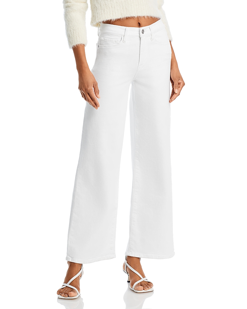 Frame Le Slim Palazzo Jeans in White