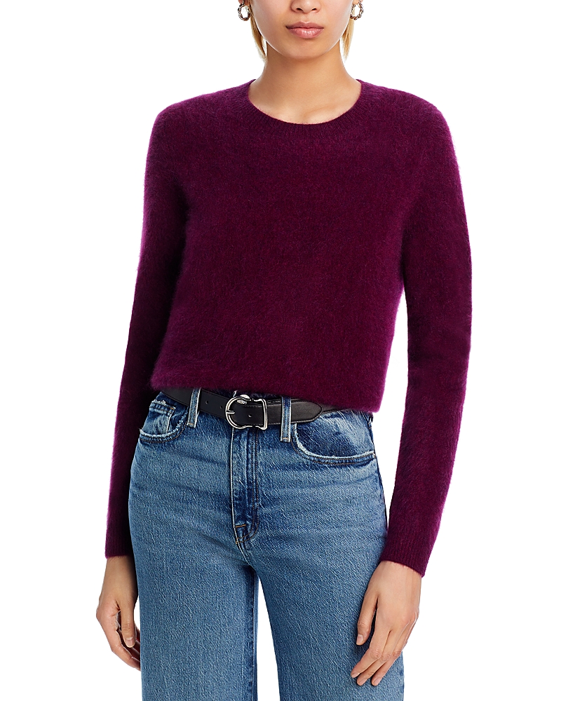 C By Bloomingdale's Cashmere C by Bloomingdale's Brushed Cashmere Sweater - Exclusive